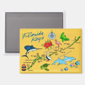 De Florida Keys Magneet (Voorkant / Achterkant)
