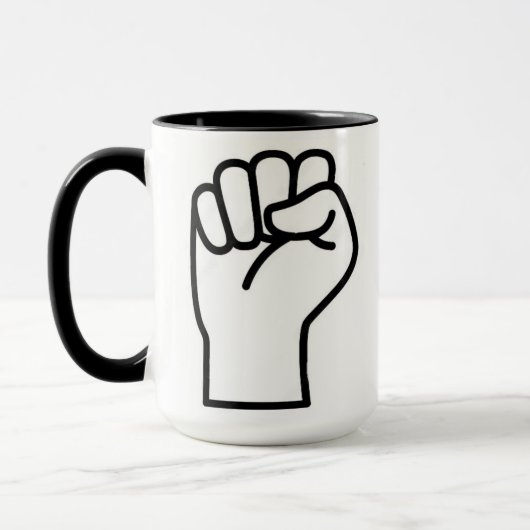 De Flounder op mok! Mok (Links)