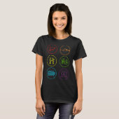 De Floyd Chronologie  T-shirt (Voorkant volledig)