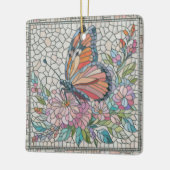 De fluisteringen van de bloesems - Mozaïekkunst Keramisch Ornament (Links)