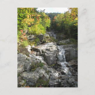 De Flume van New Hampshire Briefkaart