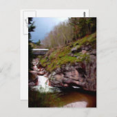 De Flumes, Franconia's Notch, NH Briefkaart (Voorkant / Achterkant)