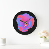 De fluorescente Klok van de Muur van de Tulp (Huis)