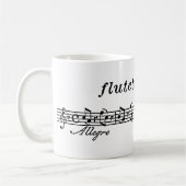 De flutetunes.com-Logo Koffiemok (Links)