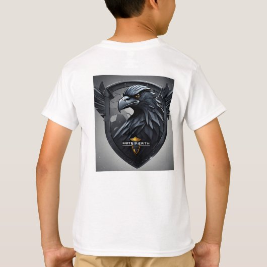 De fluwelen kauw t-shirt (Achterkant)