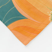 De fluwelen tuin fleece deken (Hoek)