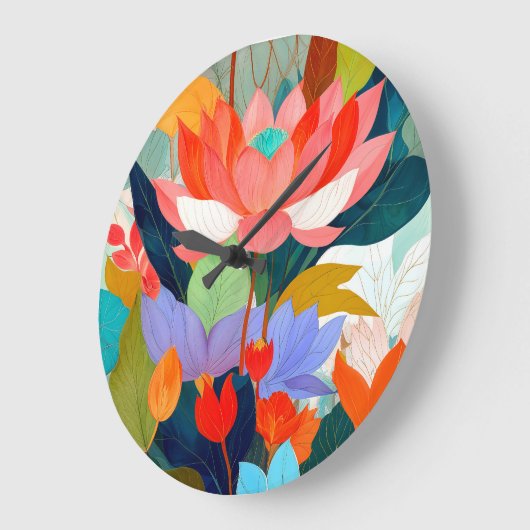 De fluwelen tuin grote klok (Hoek)