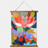 De fluwelen tuin hangend wandkleed (Voorkant)