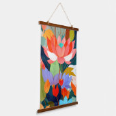 De fluwelen tuin hangend wandkleed (Gebogen)