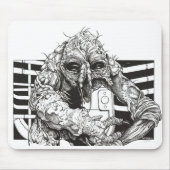 De Fly Brundlefly-horror Muismat (Voorkant)