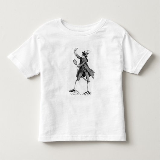De "Fly Catching Macaroni" Kinder Shirts (Voorkant)