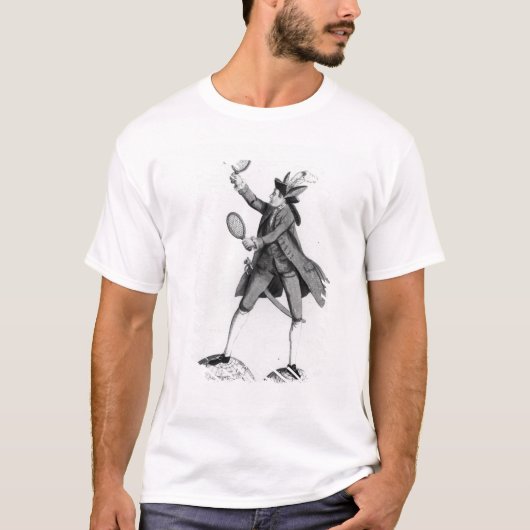 De "Fly Catching Macaroni" T-shirt (Voorkant)