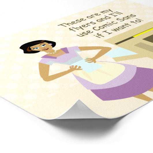 De flyer Design Goddess Poster (Hoek)