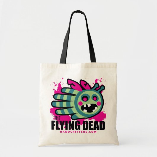 De Flying Dead Zombie Bee Zombee Tote Bag (Voorkant)