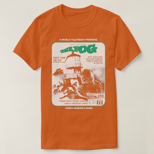 De fog Horror T-shirt (Design voorkant)