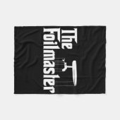De Foilmaster - Grappige E-foil Folieboard Surfing Fleece Deken (Voorkant (Horizontaal))