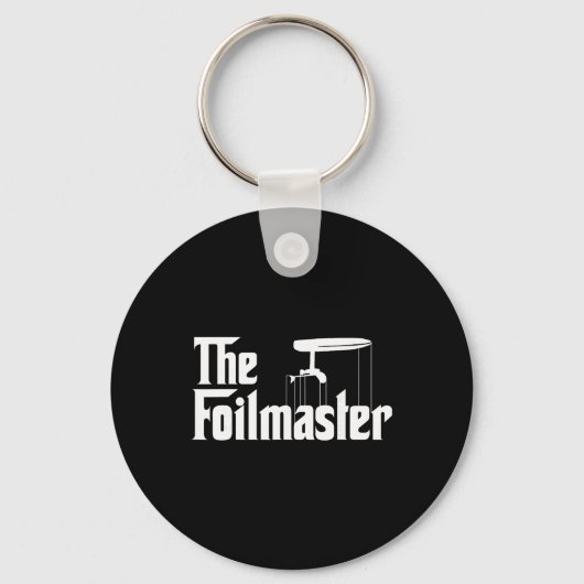 De Foilmaster - Grappige E-foil Folieboard Surfing Sleutelhanger (Voorkant)