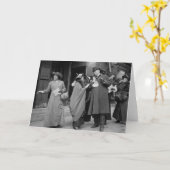 De Folders van de Stemming van vrouwen, 1913 Kaart (Gele Bloem)