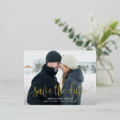 De Folie van de kalligrafie sparen het Briefkaart (Staand Voorkant)