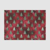 De Folie van de kerstglans ziet Rood Groene Reuken Tissuepapier (Voorkant)