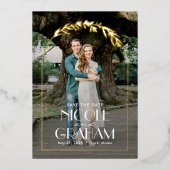 De FOLIE van het Lijst van de dromen Wedding spare Folie Uitnodiging (Voorkant)