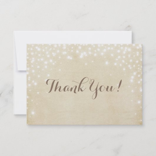 De Fonkeling van het perkament Bedankkaart (Voorkant)