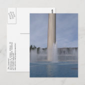 de fontein briefkaart (Voorkant / Achterkant)