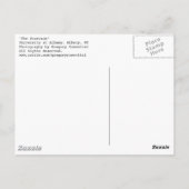 de fontein briefkaart (Achterkant)