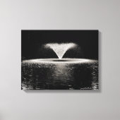 De fontein canvas afdruk (Voorkant)