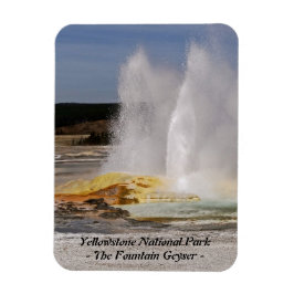 DE FONTEIN-GEYSER, YELLOWSTONE NATIONAL PARK MAGNEET