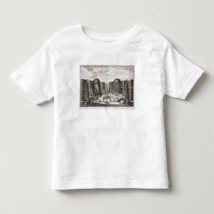 De fontein in het doolhof van de Princely Pleasure Kinder Shirts
