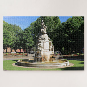 De fontein in Leon, El Camino Legpuzzel