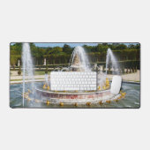 De fontein Latona in de tuinen van Versailles Bureaumat (Keyboard & Muis)