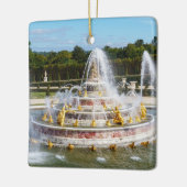 De fontein Latona in de tuinen van Versailles Keramisch Ornament (Links)