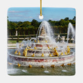 De fontein Latona in de tuinen van Versailles Keramisch Ornament (Achterkant)