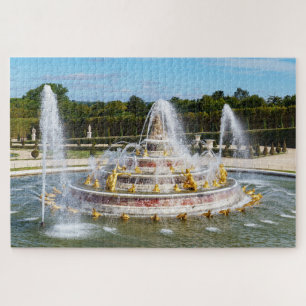 De fontein Latona in de tuinen van Versailles Legpuzzel
