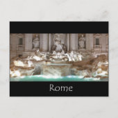 De fontein Trevi - Rome Briefkaart (Voorkant)