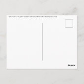 De fontein van de Apollo in de tuinen van Versaill Briefkaart (Achterkant)