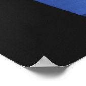 De fontein van de drie dolfijnen poster (Hoek)