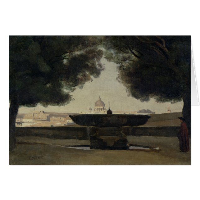 De fontein van de Franse Academie in Rome (Voorkant Horizontaal)