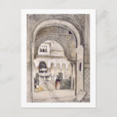 De fontein van de leeuwen, van de hal van de Ab Briefkaart (Voorkant)