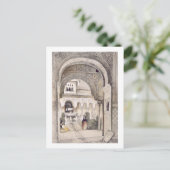 De fontein van de leeuwen, van de hal van de Ab Briefkaart (Staand voorkant)