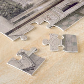 De fontein van de leeuwen, van de hal van de Ab Legpuzzel (Zijkant)