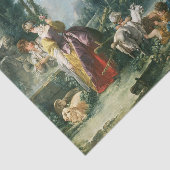 De fontein van de liefde door Francois Boucher Tissuepapier (Detail)