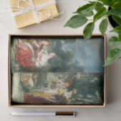 De fontein van de liefde door Francois Boucher Tissuepapier (Geschenk)