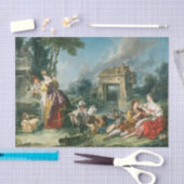 De fontein van de liefde door Francois Boucher Tissuepapier (Craft)