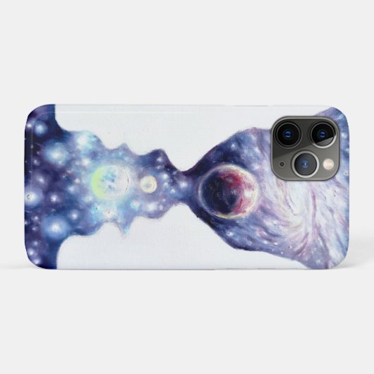 De fontein van de liefde iPhone hoes (Achterkant (horizontaal))