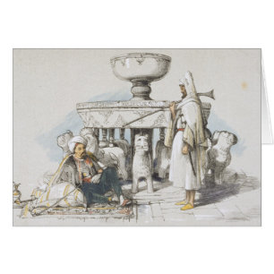 De fontein van de Lion, Vignette van 'Schetsen'