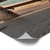 De fontein van de vier rivieren, Rome, Italië Poster (Hoek)