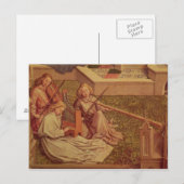 De fontein van Grace, detail van drie engel Briefkaart (Voorkant / Achterkant)